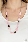 Paparazzi Necklace - Meadow Escape - Pink