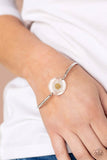 Paparazzi Bracelet -  Cottage Season - White