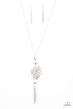 Paparazzi Necklace - Palm Promenade - Silver