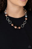 Paparazzi Necklace - New Age Novelty - Brown