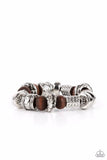Paparazzi Bracelet - Exploring The Elements - Brown