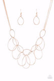Paparazzi Necklace - Top-TEAR Fashion - Rose Gold