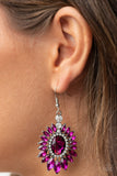 Paparazzi Earring - Big Time Twinkle - Pink
