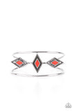 Paparazzi Bracelet - Desert Diamondback - Red