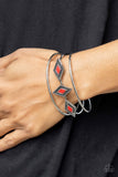 Paparazzi Bracelet - Desert Diamondback - Red