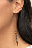 Paparazzi Earring - Chiming Leaflets - Copper