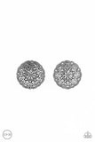 Paparazzi Earring - Mandala Harvest - Silver Clip-On