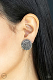 Paparazzi Earring - Mandala Harvest - Silver Clip-On