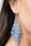 Paparazzi Earring - With All DEW Respect - Blue