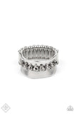 Paparazzi Ring - Scintillating Smolder - Silver