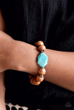 Paparazzi Bracelet - Abundantly Artisan - Blue