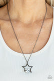Paparazzi Necklace - Starry Fireworks - Black