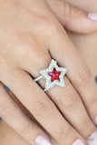 Paparazzi Ring - One Nation Under Sparkle - Red