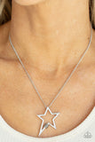 Paparazzi Necklace - Light Up The Sky - Silver