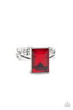 Paparazzi Ring - Social Glow - Red