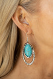 Paparazzi Earring - Pasture Paradise - Blue