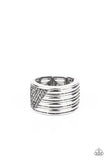 Paparazzi Urbn Ring - Legendary Lineup - Silver