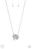 Paparazzi Necklace - Audacious Attitude - White