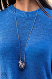 Paparazzi Necklace - Audacious Attitude - White