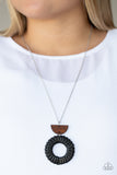 Paparazzi Necklace - Homespun Stylist - Black