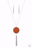 Paparazzi Necklace - Wondrously Woven - Brown