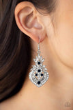 Paparazzi Earring - Royal Hustle - Blue