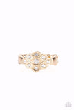 Paparazzi Ring - Floral Frou-Frou - Gold