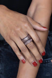 Paparazzi Ring - Tenacious Texture - Copper