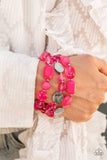 Paparazzi Bracelet - Oceanside Bliss - Pink