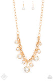 Paparazzi Necklace - Revolving Refinement - Gold