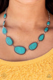 Paparazzi Necklace - Elemental Eden - Blue