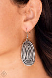 Paparazzi Earring - Desert Climate - Silver