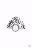 Paparazzi Ring - Lotus Solstice - White