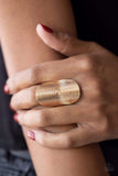 Paparazzi Ring - Urban Labyrinth - Gold