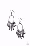 Paparazzi Earring - Artisan Aria - Black
