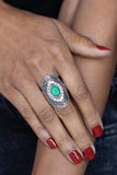 Paparazzi Ring - Entrancing Enchantment - Green
