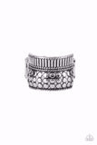 Paparazzi Ring - Tenacious Texture - Silver