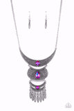 Paparazzi Necklace - Lunar Enchantment - Pink