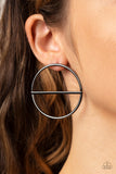 Paparazzi Earring - Dynamic Diameter - Black