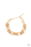 Paparazzi Bracelet - Big City Chic - Gold