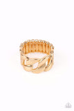 Paparazzi Ring - Industrial Insider - Gold
