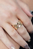 Paparazzi Ring - Industrial Insider - Gold