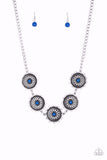 Paparazzi Necklace - Me-dallions, Myself, and I - Blue