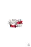 Paparazzi Ring - Put Them in Check - Red