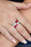Paparazzi Ring - Put Them in Check - Red
