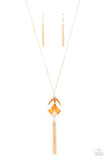 Paparazzi Necklace - Interstellar Solstice - Gold