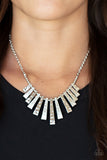 Paparazzi Necklace - The MANE Course - Silver
