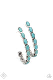 Paparazzi Earring - Kick Up a SANDSTORM - Blue