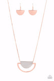 Paparazzi Necklace - Lunar Phases - Copper