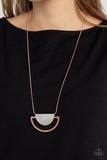 Paparazzi Necklace - Lunar Phases - Copper